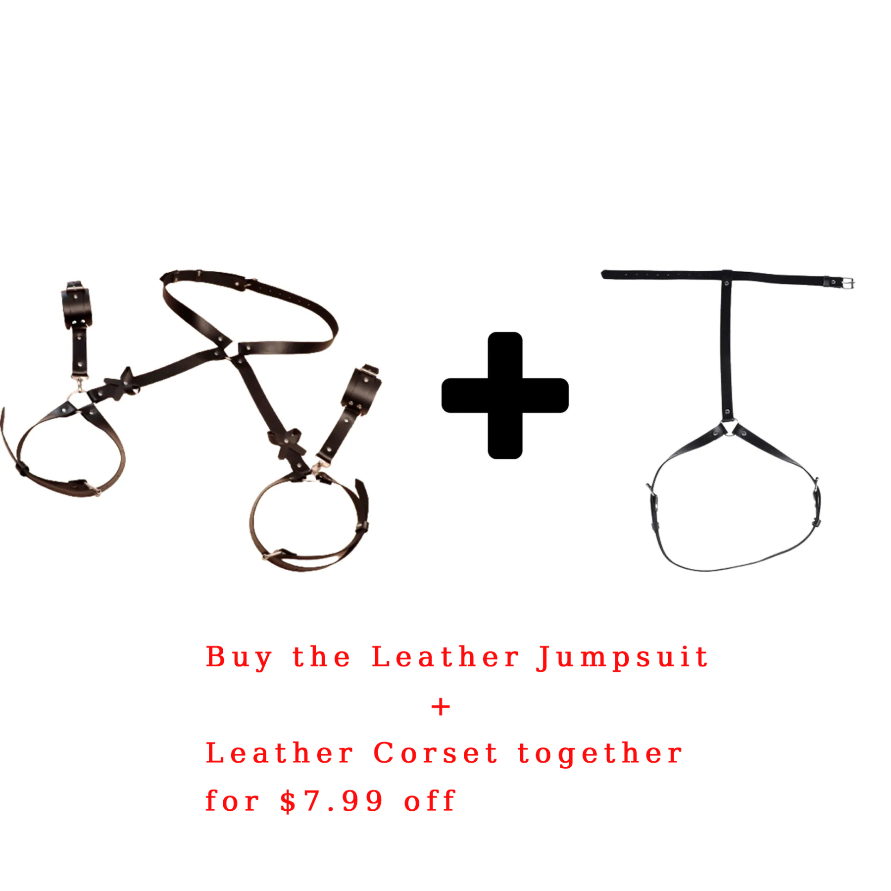 Leather One Piece Pants