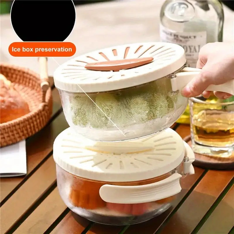 Revolutionary 2 in 1 - Fruit Container and Drainer