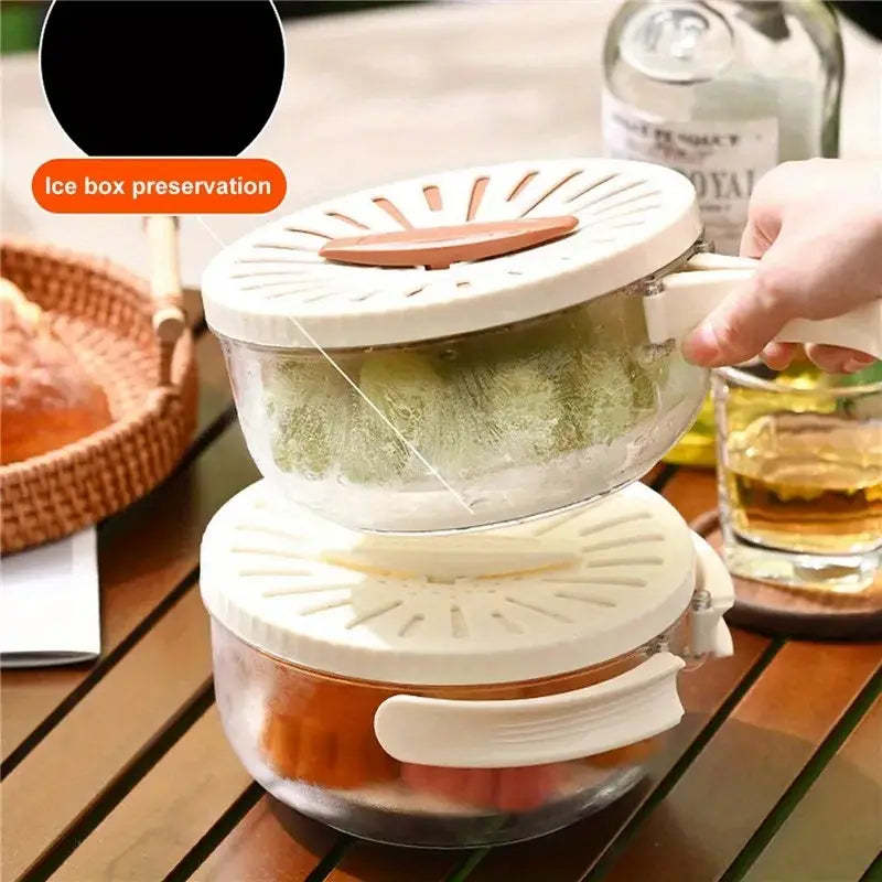 Revolutionary 2 in 1 - Fruit Container and Drainer