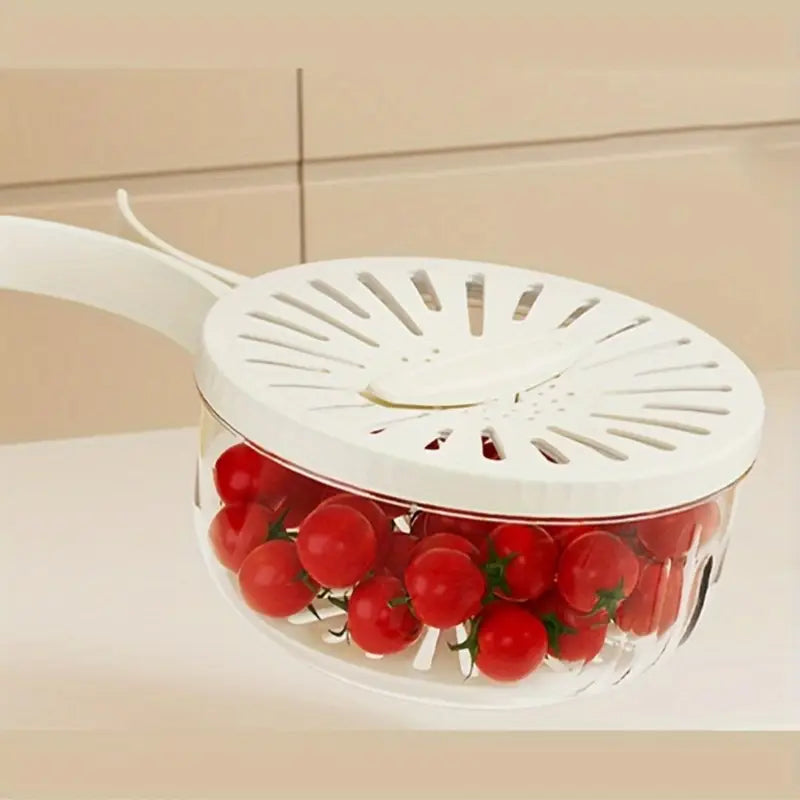 Revolutionary 2 in 1 - Fruit Container and Drainer