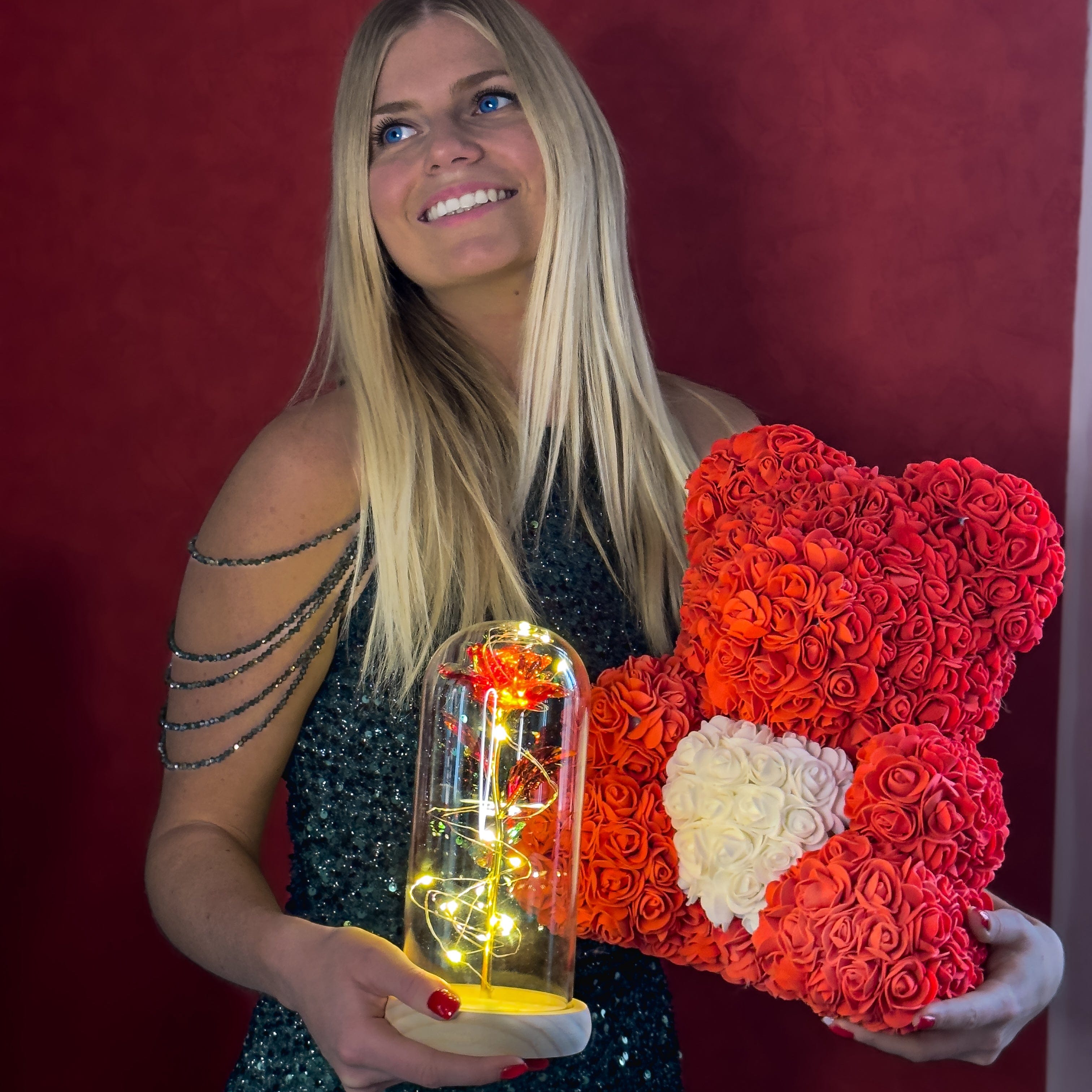 Enchanted Sparkly Rose®