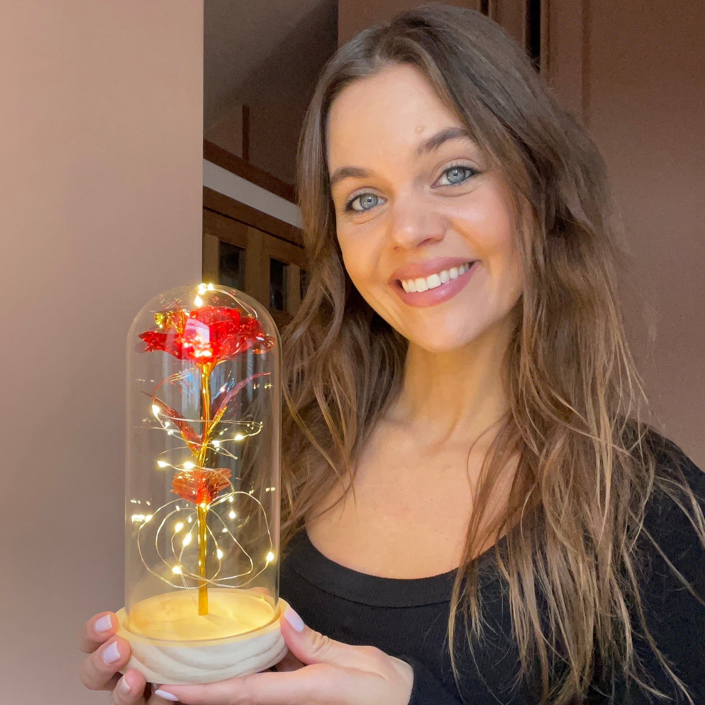 Enchanted Sparkly Rose®