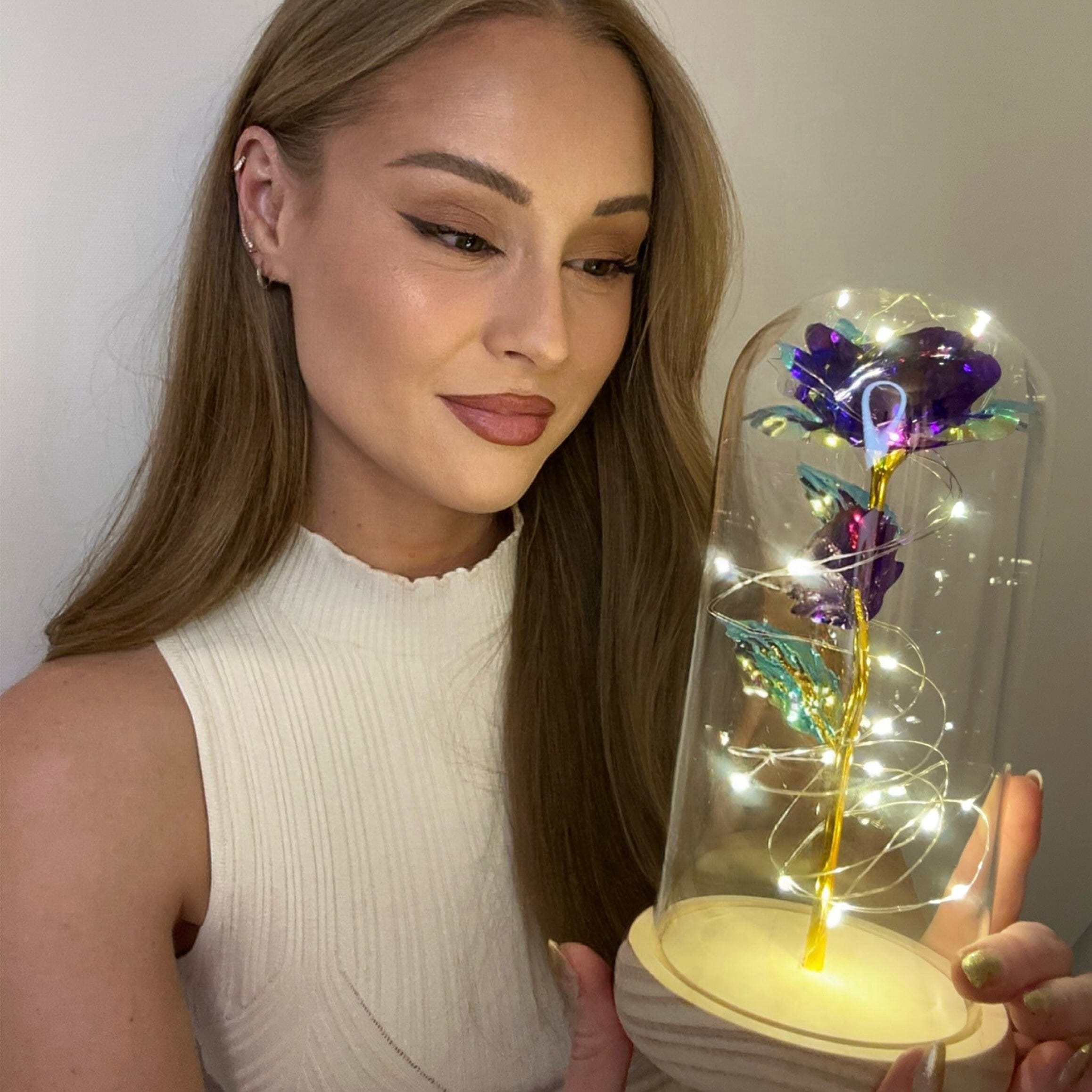 Enchanted Sparkly Rose®