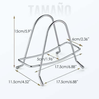 Stainless Steel Kitchen Cutting Board Holder