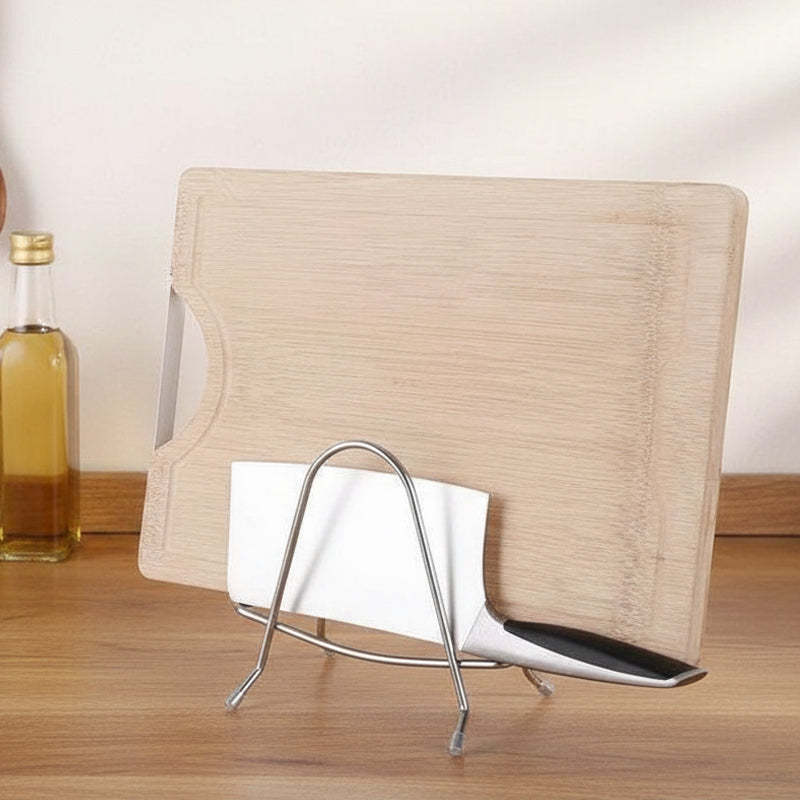 Stainless Steel Kitchen Cutting Board Holder