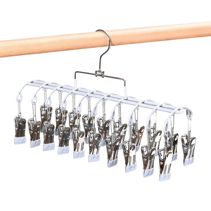 Stainless Steel Laundry Drying Rack with 20 Clips