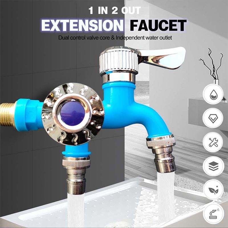 💦Outdoor Antifreeze Dual Control Faucet
