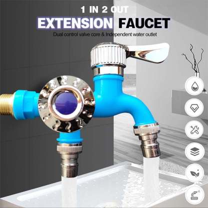 💦Outdoor Antifreeze Dual Control Faucet