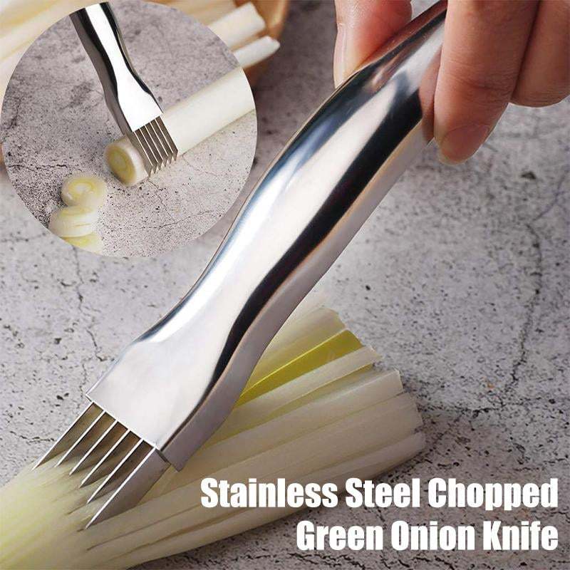 🔥 Buy 1 get 1 free! 7-blade shallot knife – chop onions, peppers, and