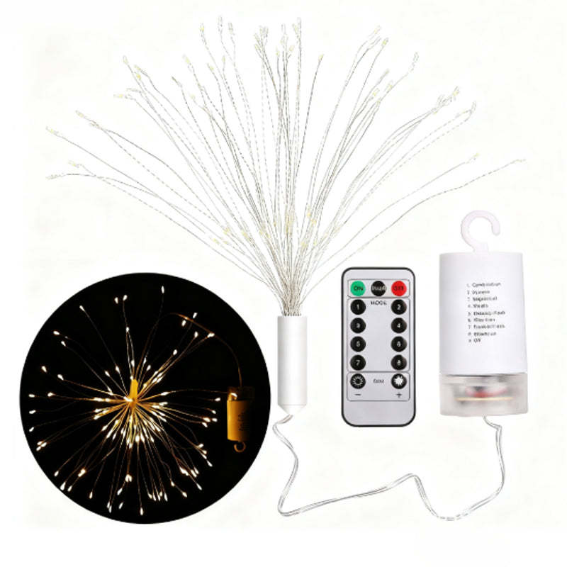 ⛅Easter Special:40% Off!🎉 Solar fireworks light strings for the garden and at parties