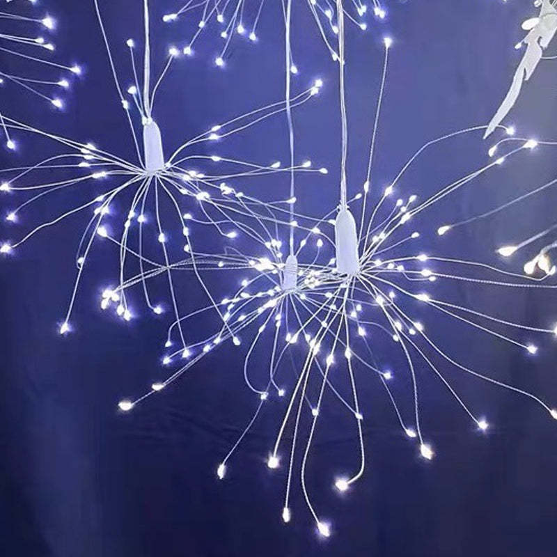 ⛅Easter Special:40% Off!🎉 Solar fireworks light strings for the garden and at parties