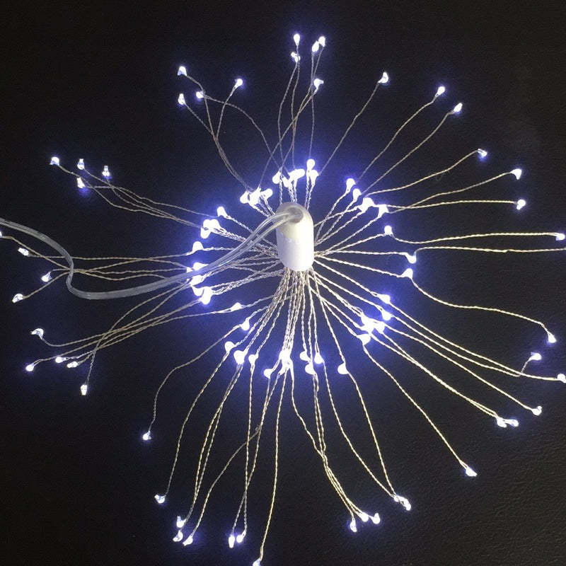 ⛅Easter Special:40% Off!🎉 Solar fireworks light strings for the garden and at parties
