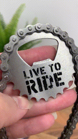 The Perfect Biker Gift Chain Bottle Opener