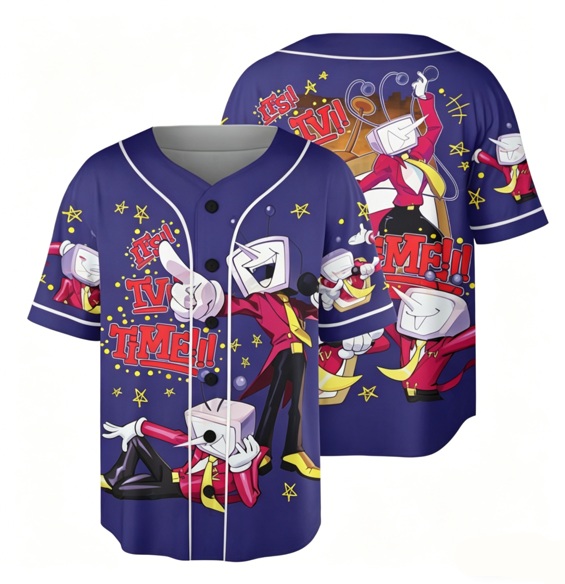 Tenna Deltarune Game Baseball Jersey