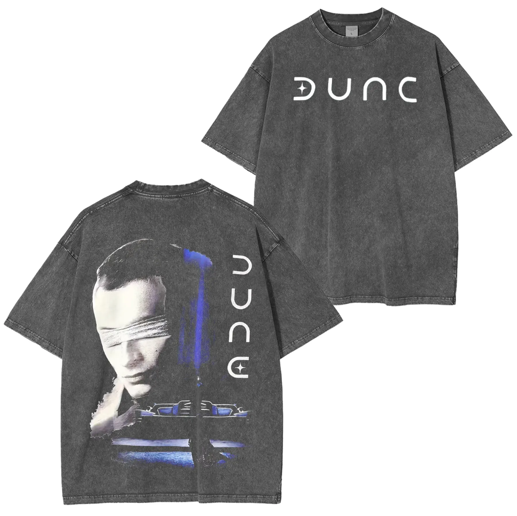 Dune Printed Unisex Washed T-Shirt