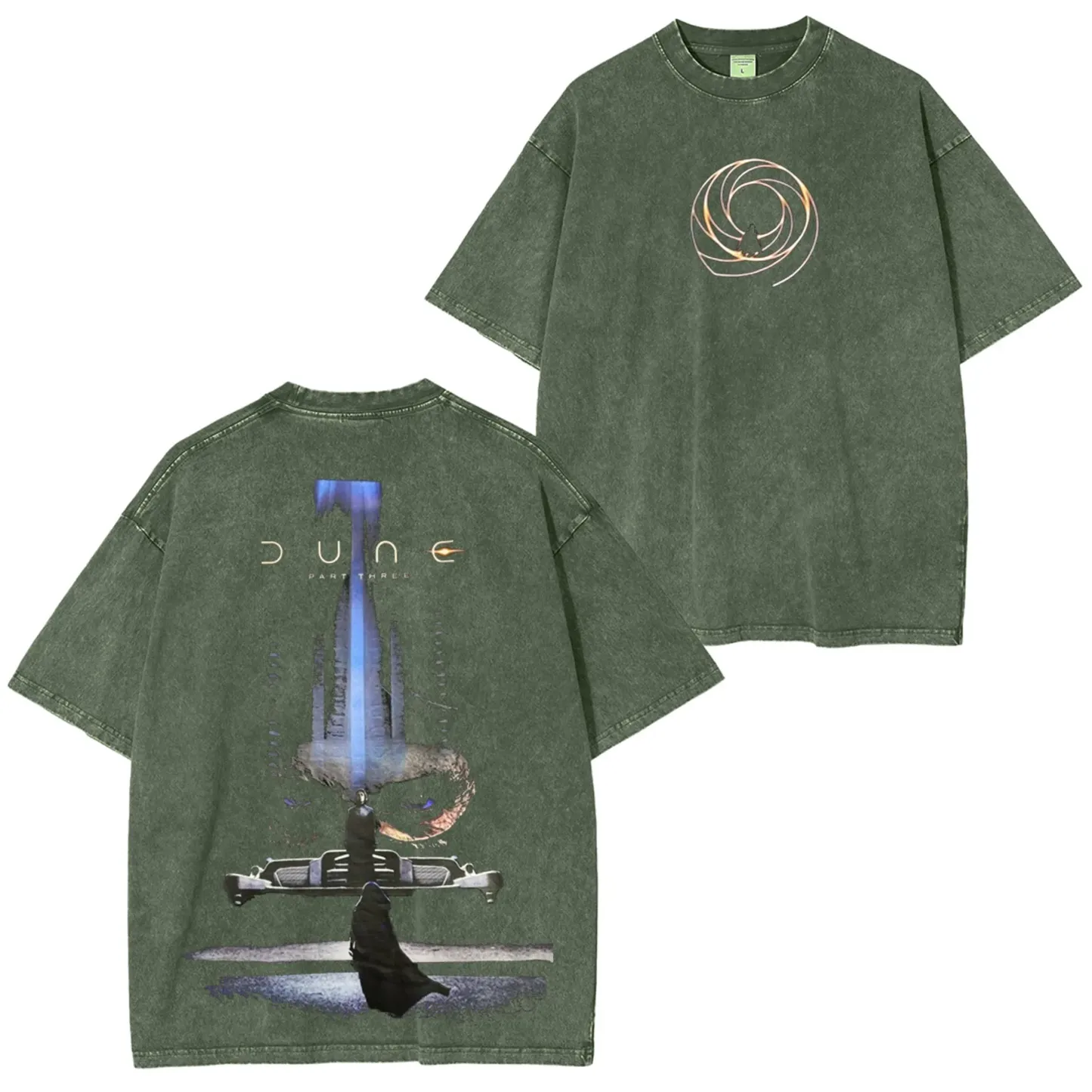 Dune Printed Unisex Washed T-Shirt