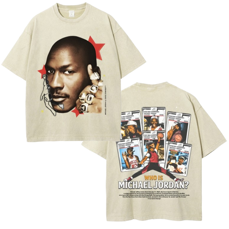 Unisex-Adult Ultra Cotton Washed T-Shirt Graphic 6 RINGS TEE