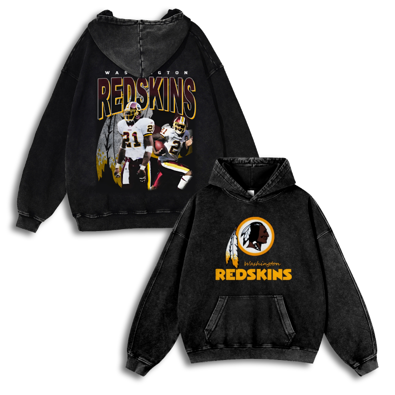 REDSKINS Casual Washed Hoodie