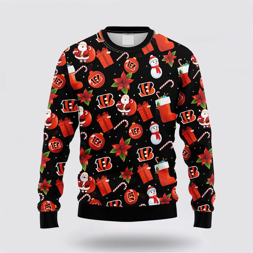 Cincinnati Bengals Ugly Christmas Sweater