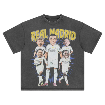 REAL MADRID Graphic Vintage Tee