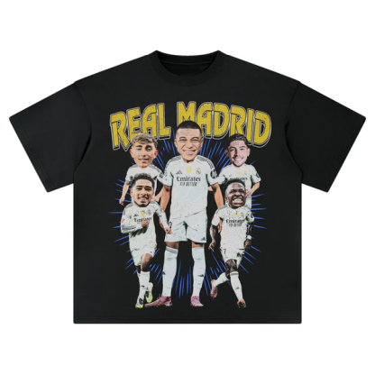 REAL MADRID Graphic Vintage Tee