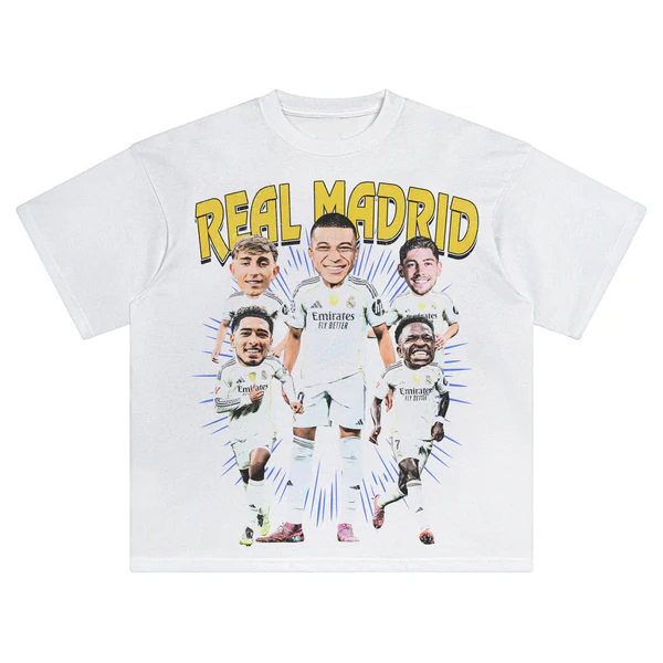 REAL MADRID Graphic Vintage Tee