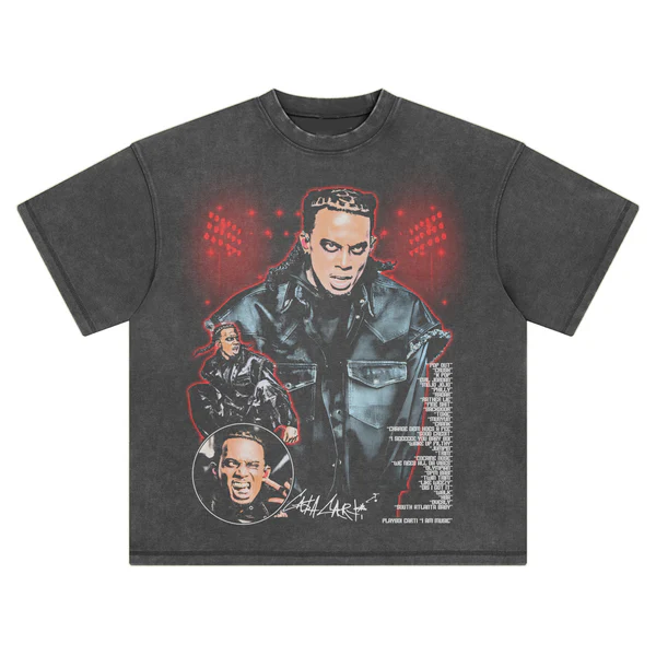 PLAYBOI CARTIV Graphic Vintage Tee