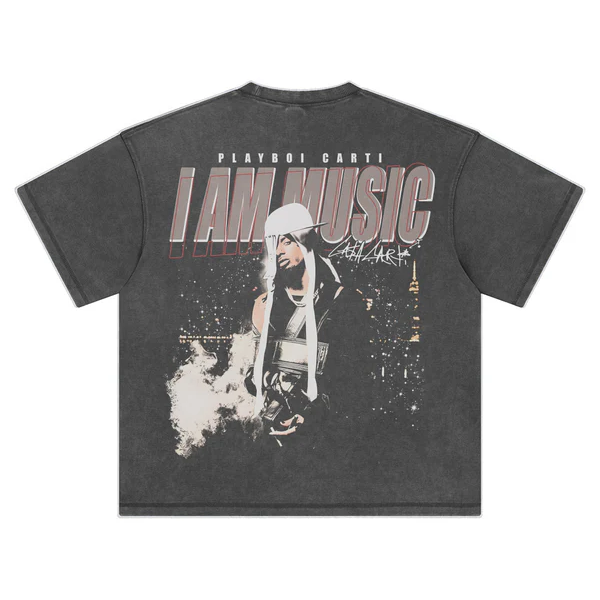 PLAYBOI CARTIV Graphic Vintage Tee