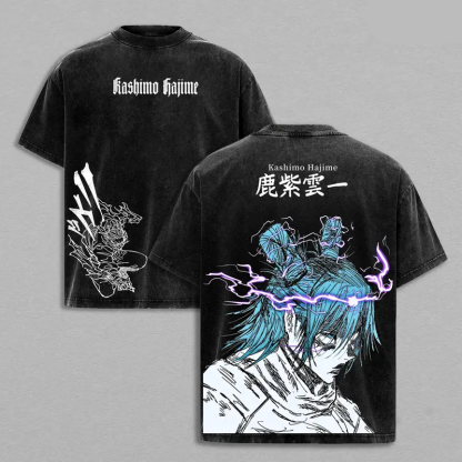 Kashimo Hajime Vintage Graphic T-Shirt | Jujutsu Kaisen