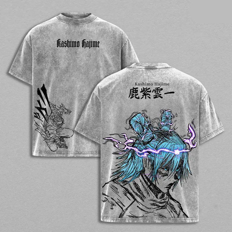 Kashimo Hajime Vintage Graphic T-Shirt | Jujutsu Kaisen