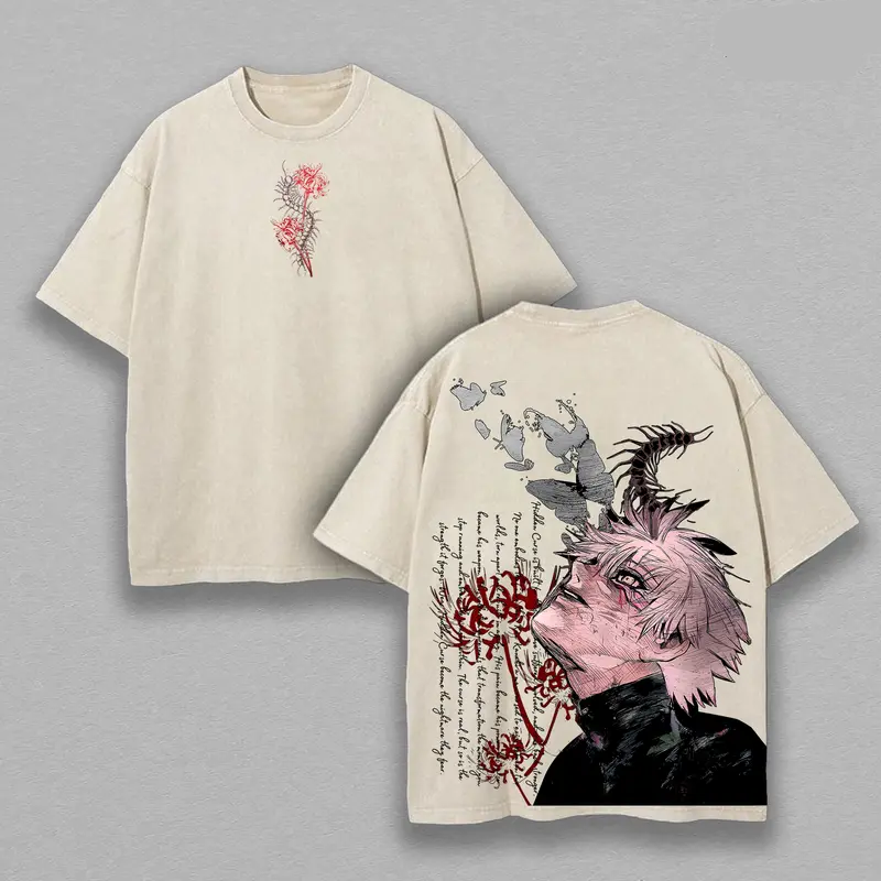 Ken Kaneki Vintage Unisex Washed T-shirt | Tokyo Ghoul 