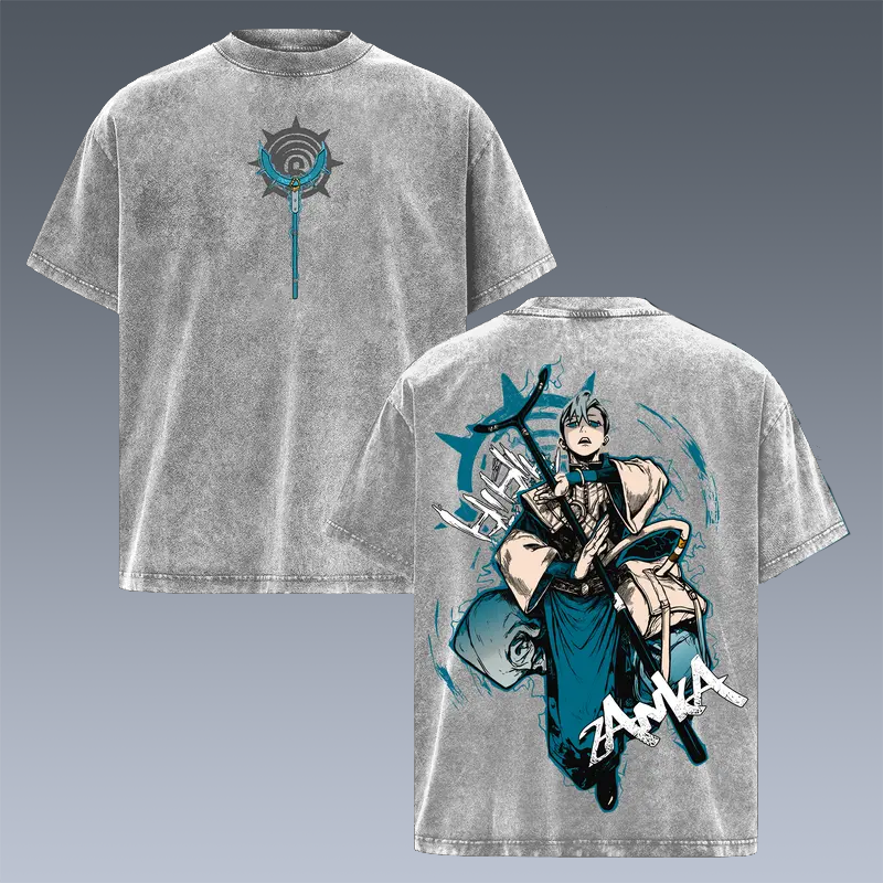 Gachiakuta Zanka Unisex Washed T-Shirt 