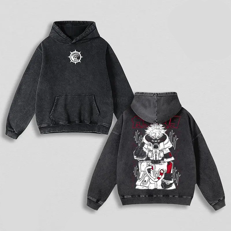 Rudo Gachiakuta Vintage Washed Hoodie 