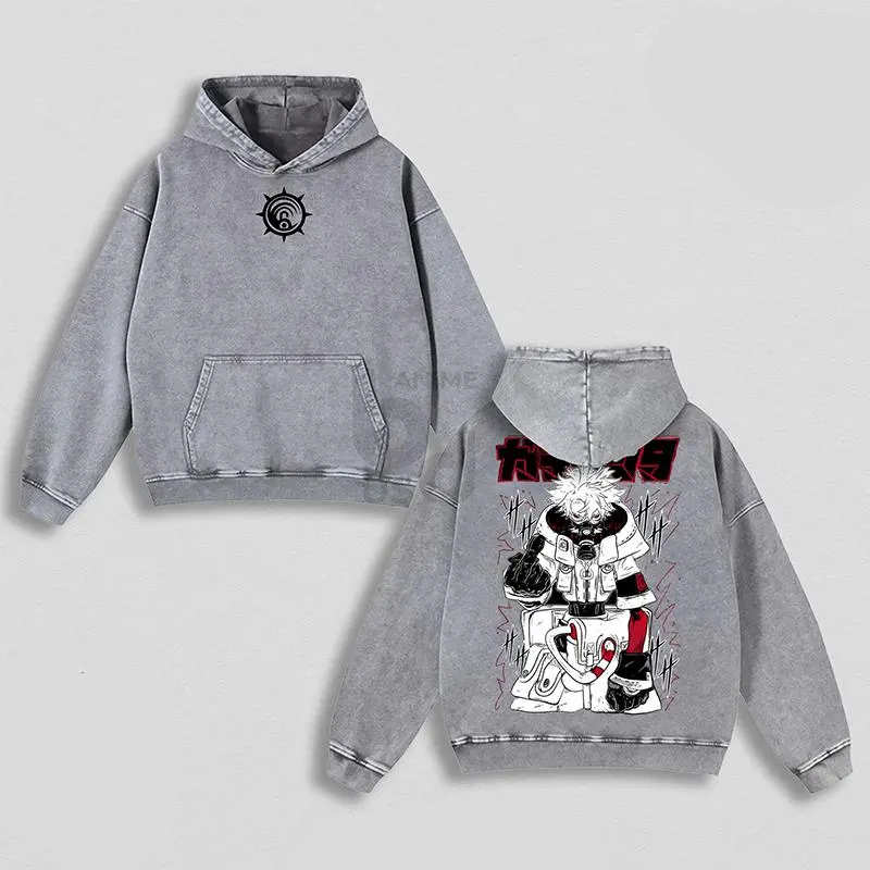 Rudo Gachiakuta Vintage Washed Hoodie 