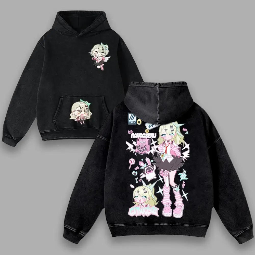 SUNNA Zenless Zone Zero Washed Unisex Hoodie 2603000901