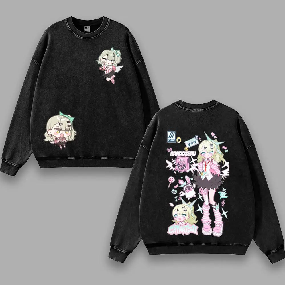 SUNNA Zenless Zone Zero Printed Unisex Washed T-Shirt