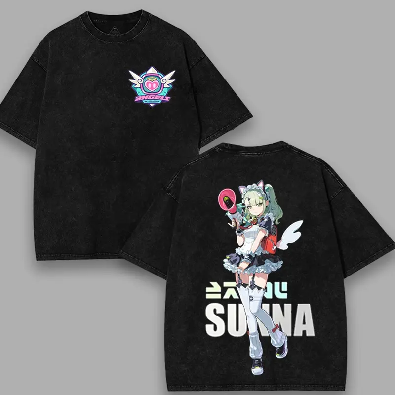 Zenless Zone Zero Printed Unisex Washed T-Shirt