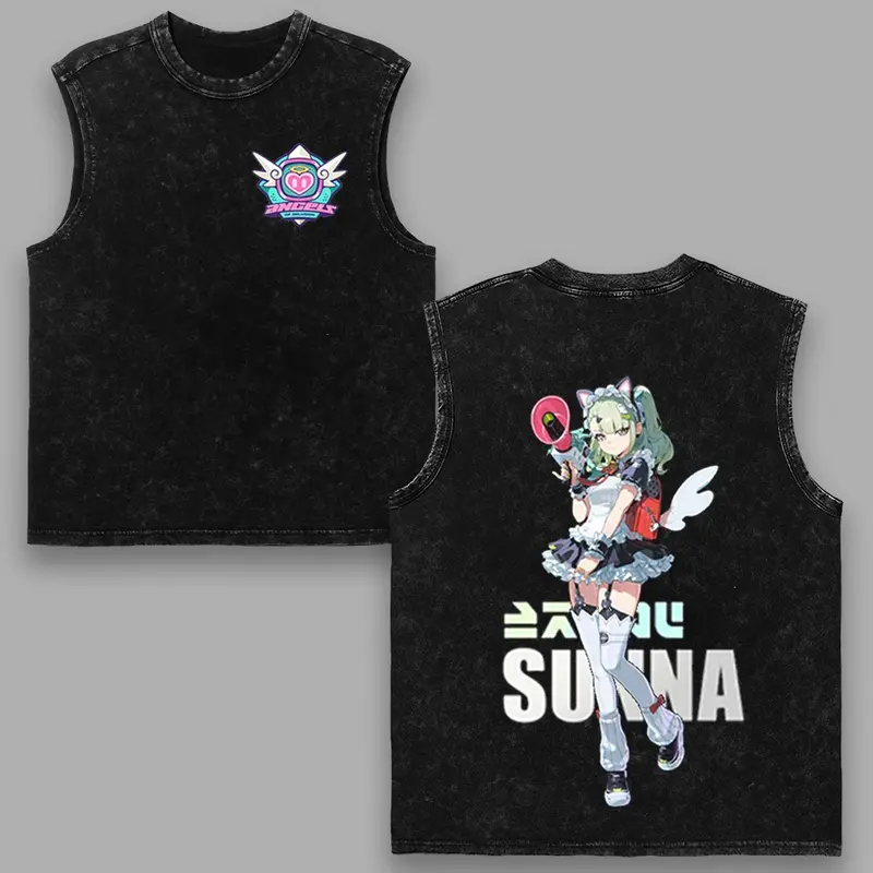 Zenless Zone Zero Printed Unisex Washed T-Shirt