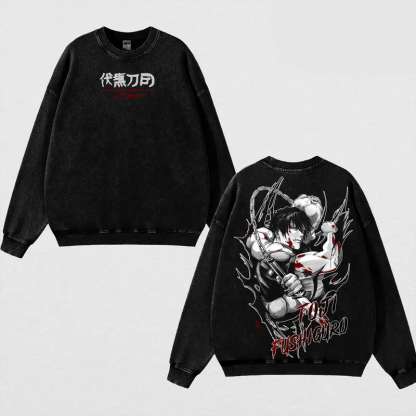 Toji Fushiguro Printed Unisex Washed T-Shirt | Jujutsu Kaisen 