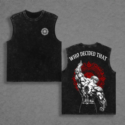 Escanor Seven Deadly Sins Vintage Unisex Washed T-Shirt