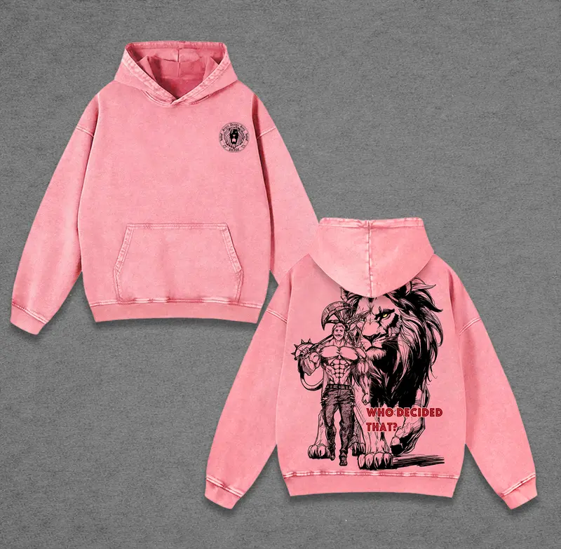 Escanor Seven Deadly Sins Vintage Unisex Washed T-Shirt