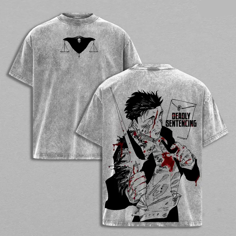 Hiromi Higuruma Vintage Unisex Washed T-Shirt | Jujutsu Kaisen