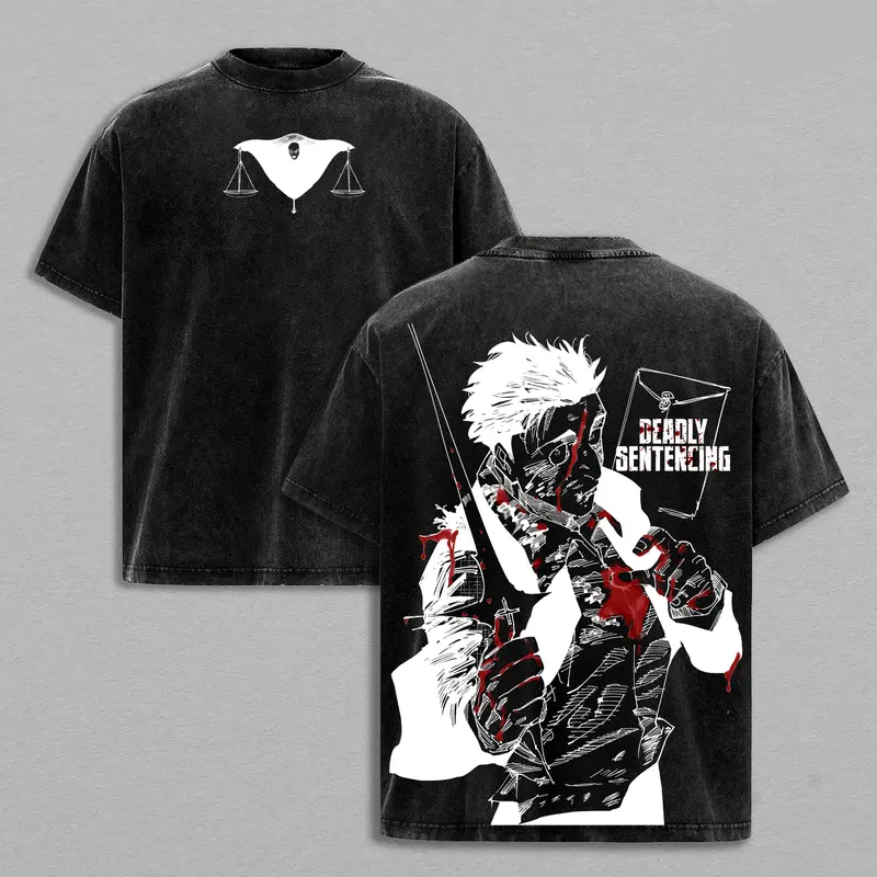 Hiromi Higuruma Vintage Unisex Washed T-Shirt | Jujutsu Kaisen