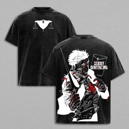 Hiromi Higuruma Vintage Unisex Washed T-Shirt | Jujutsu Kaisen