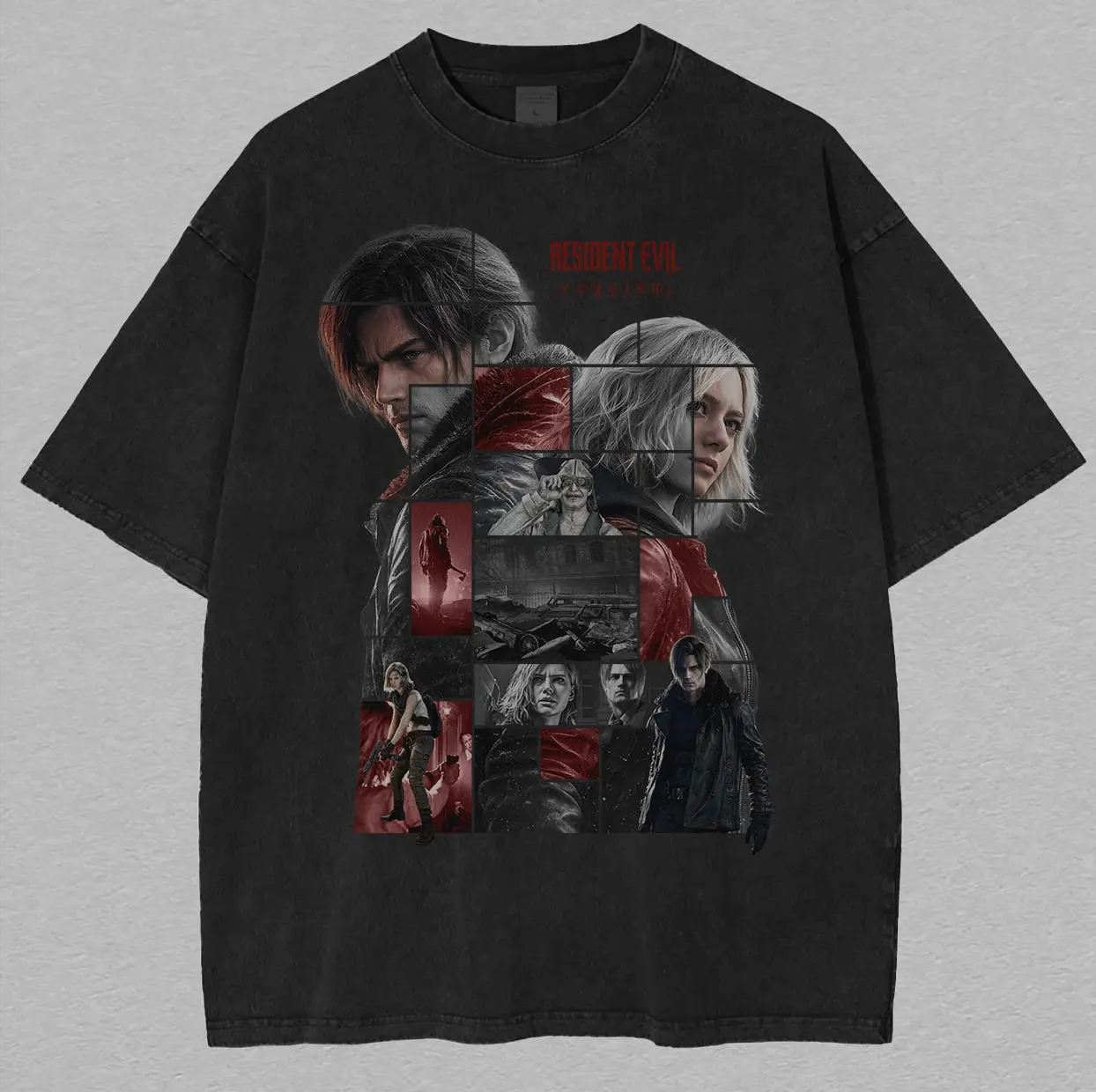 Resident Evil: Requiem Printed Oversized Unisex Cotton T-shirt