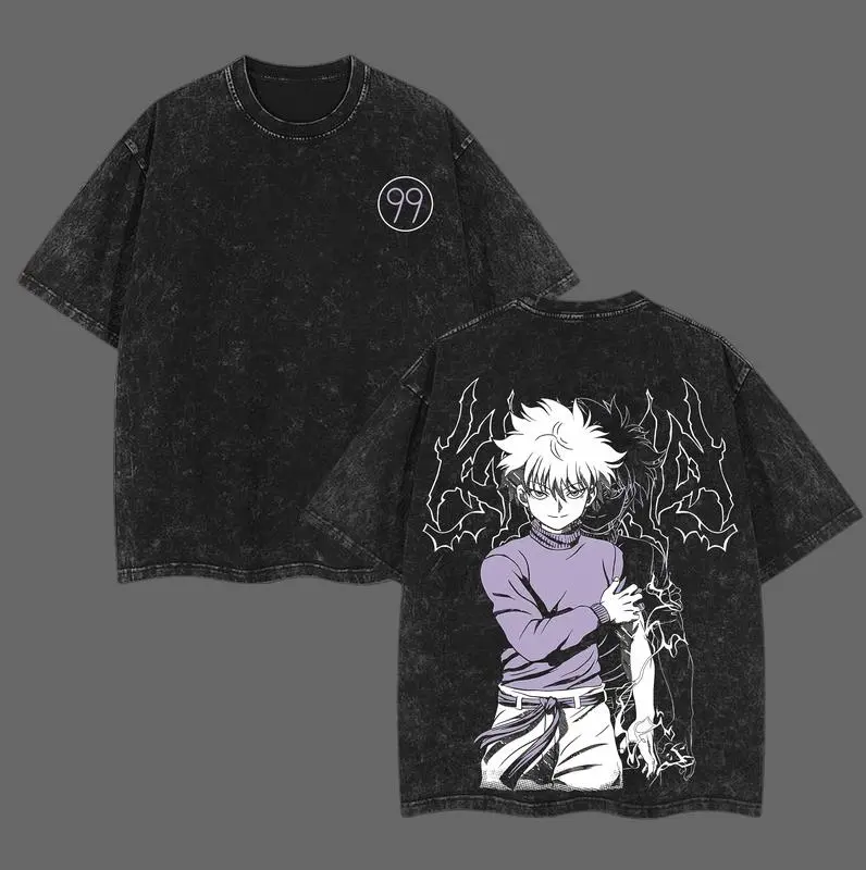 Zoldyck Killua Hunter x Hunter Washed T-shirt