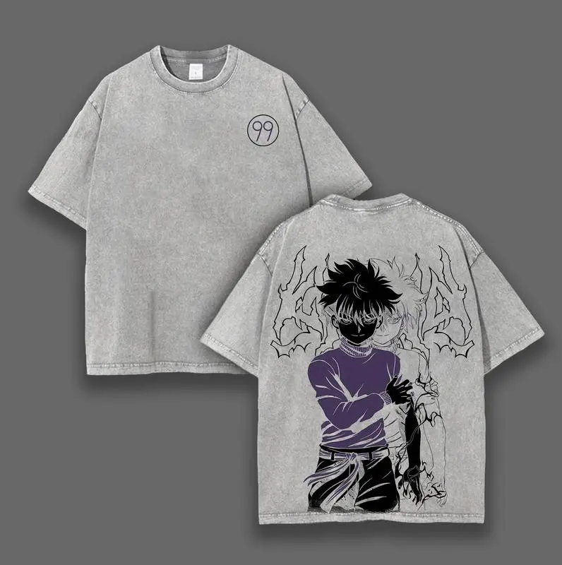 Zoldyck Killua Hunter x Hunter Washed T-shirt