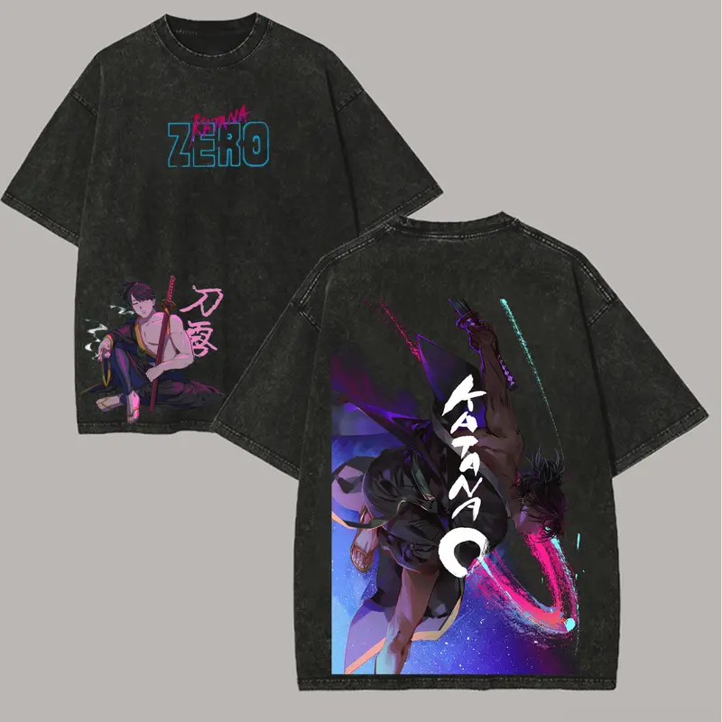 Darling In The Franxx Printed Unisex Washed T-Shirt