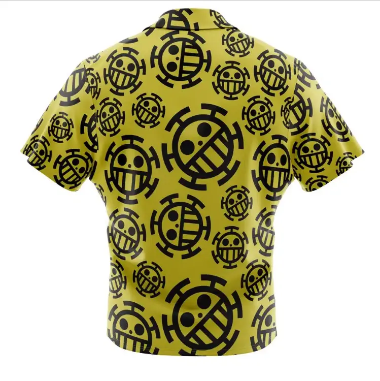 One Piece Hawaiian Button Up Aloha  Shirt