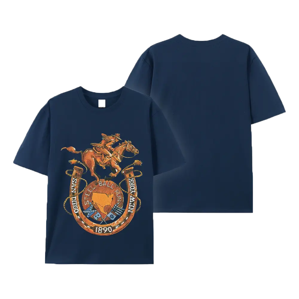 JoJo's Bizarre Adventure  Printed Unisex Cotton T-Shirt